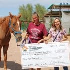 Florence Copper Community Foundation Awards $2,000 Grant to Good Shepherd Horse Rescue and Learning Center.